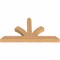 Ekena Millwork Richland Timber Gable Bracket, Western Red Cedar, 72"W x 39"H x 5 1/2"D x 5 1/2"F, 13/12 Pitch GBW072X39X0606RIC00SWR - alternate 2